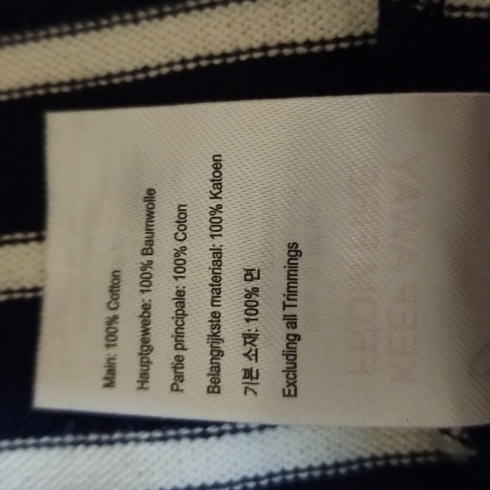 Joules navy and white striped dress - Picture 10 of 10